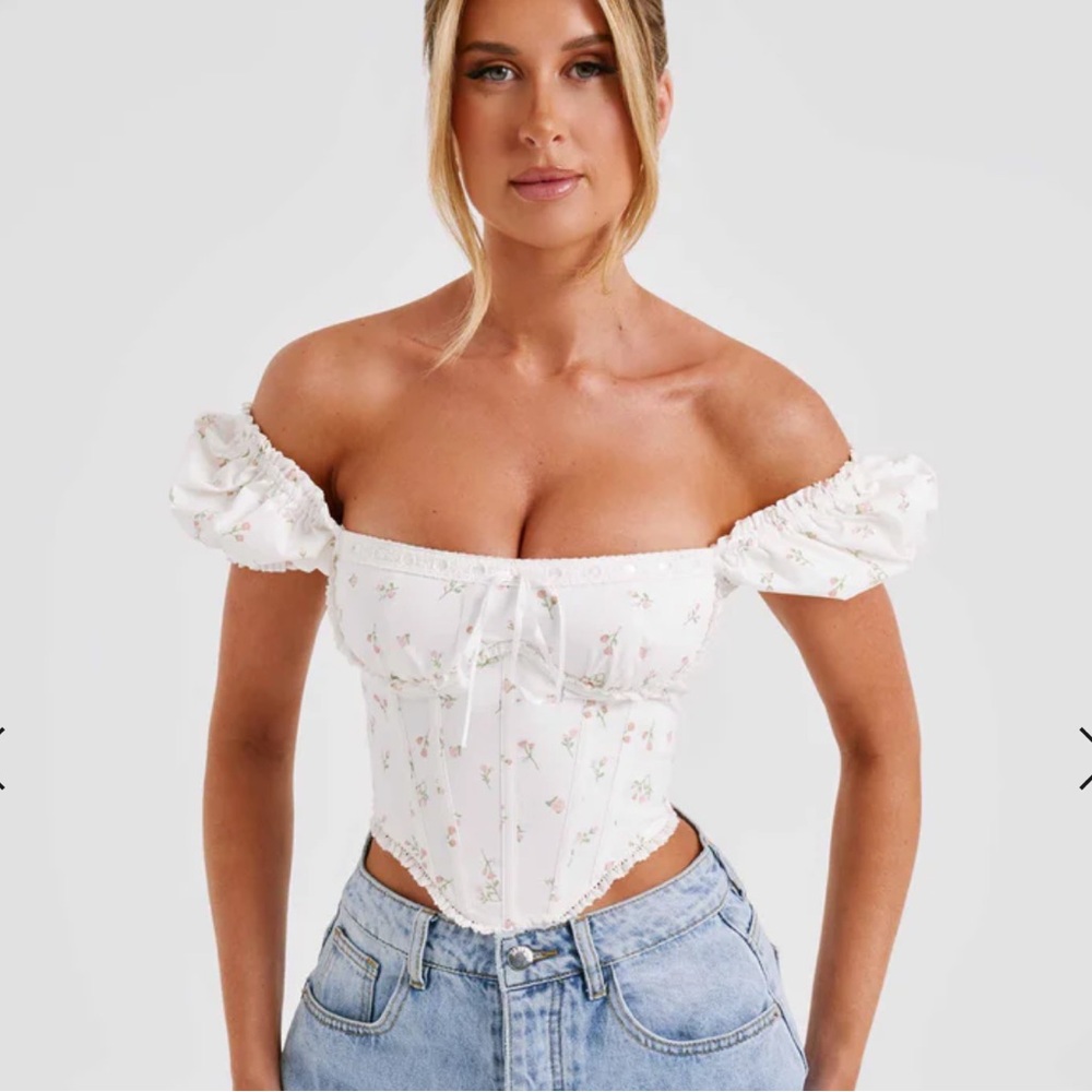 MATILDA CORSET - BLUSH FLORAL PRINT from BABY BOO